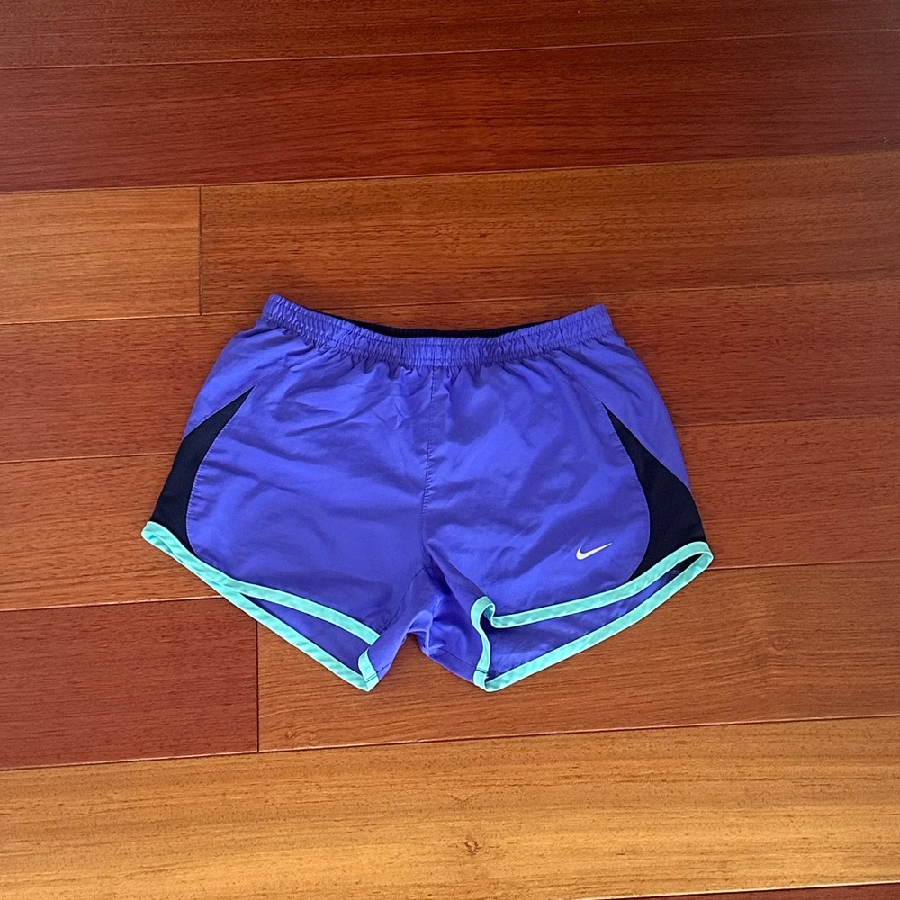 Purple athletic Nike shorts - Picture 1 of 3